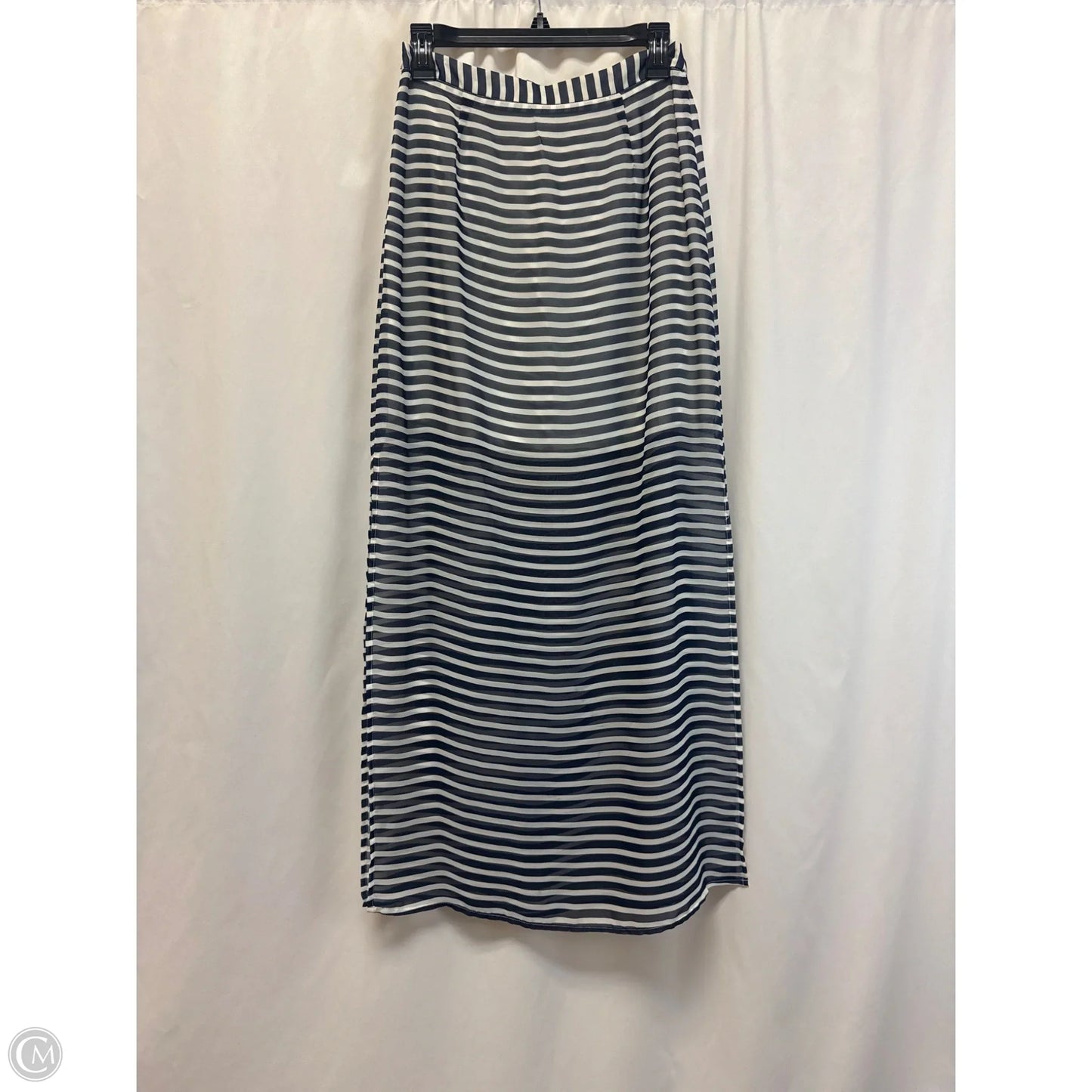 Skirt Maxi By Gianni Bini In Navy, Size: S