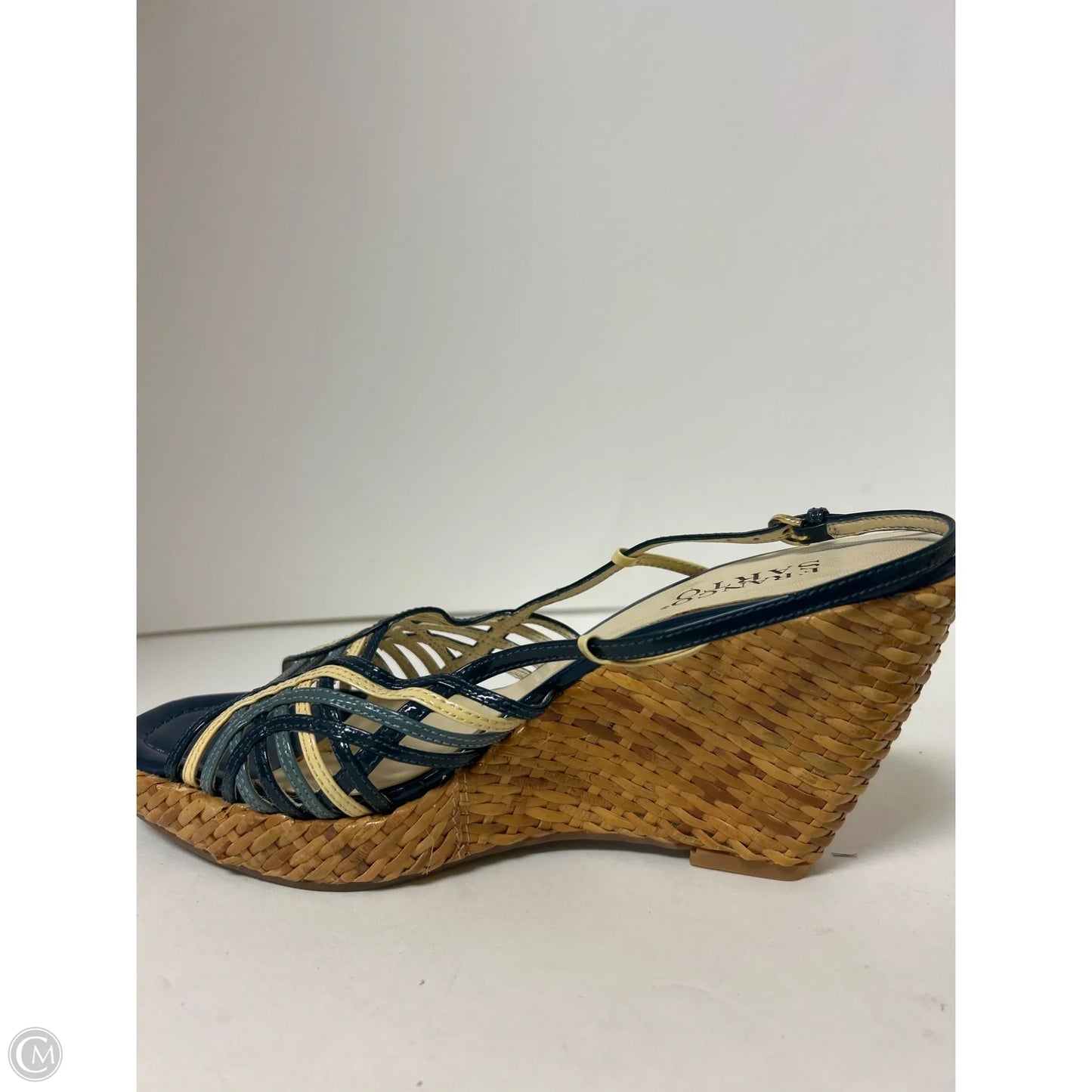 Shoes Heels Block By Franco Sarto In Blue, Size: 6.5