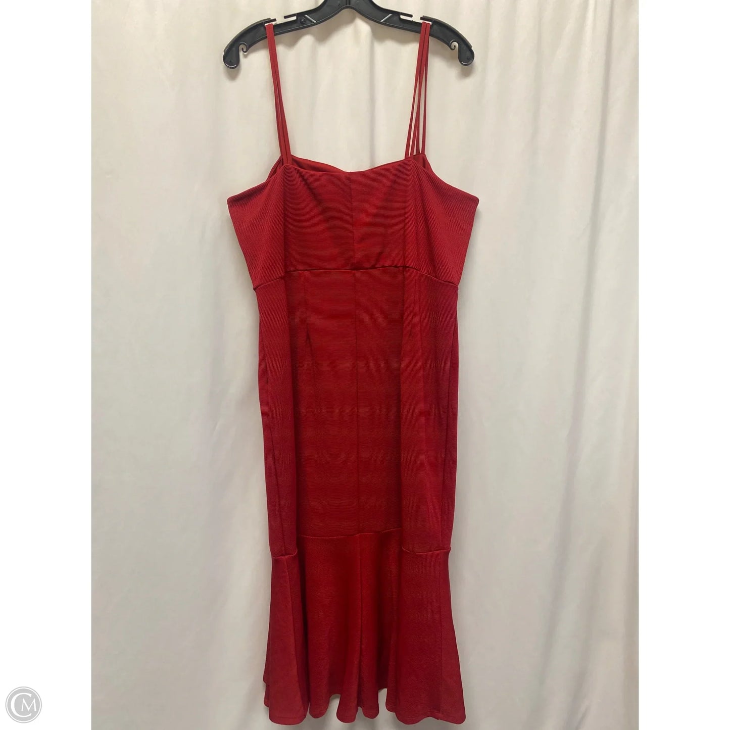 Dress Casual Maxi By Eloquii In Red, Size: L