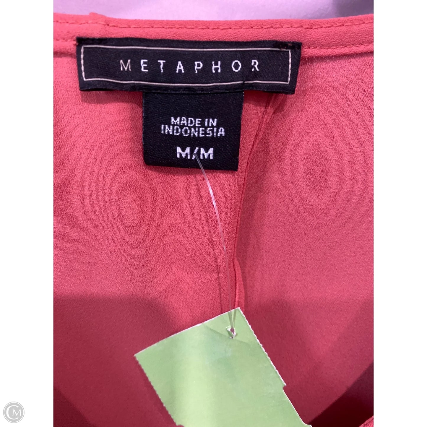 Dress Casual Midi By Metaphor In Pink, Size: M