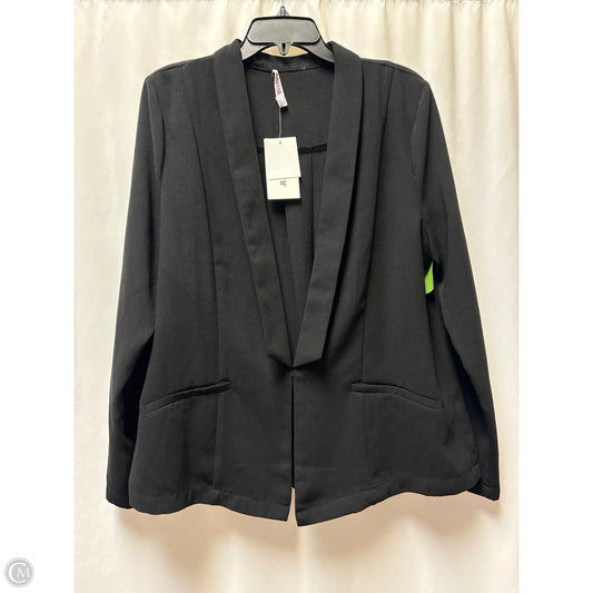 Blazer By Just Fab In Black, Size: Xxl