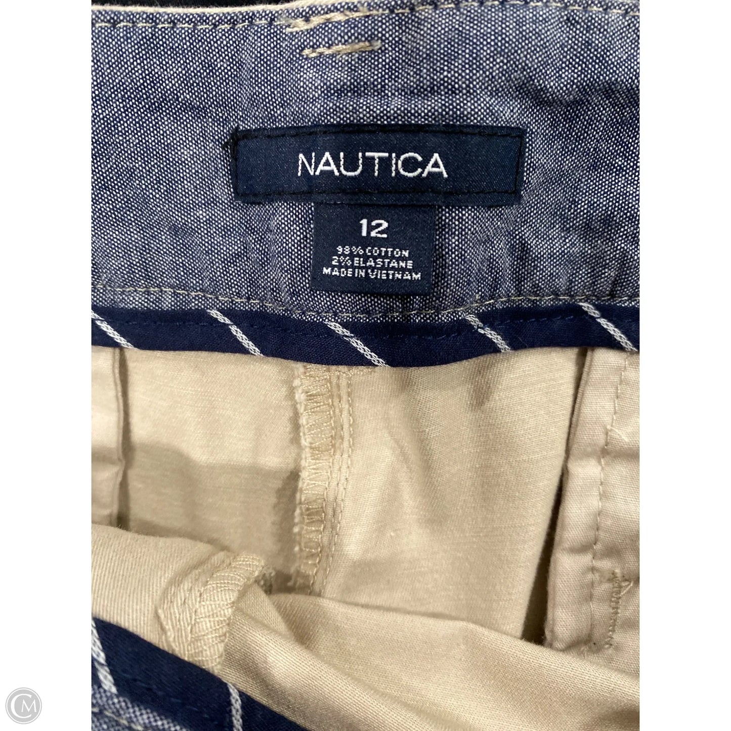Shorts By Nautica In Tan, Size: 12