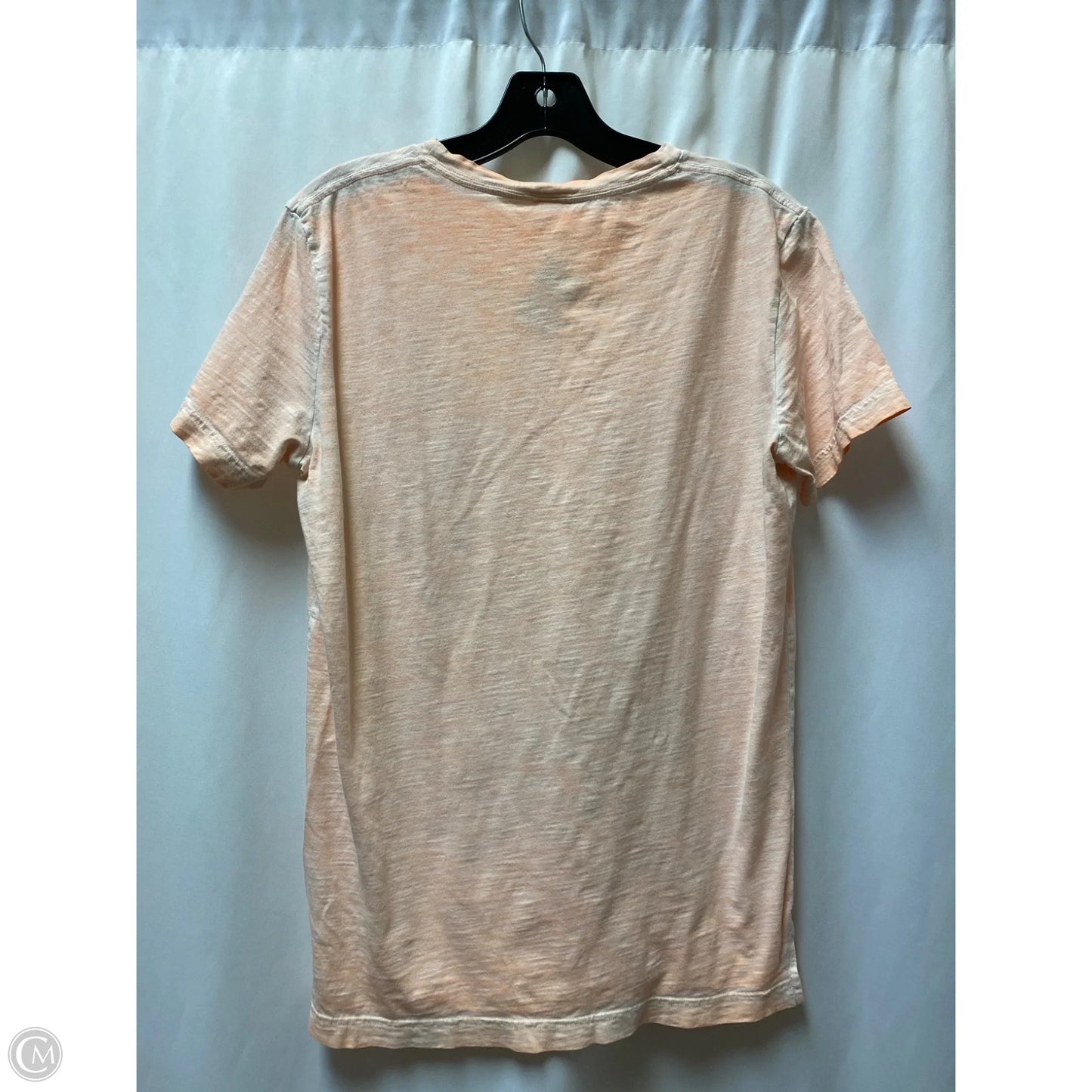 Top Short Sleeve By Pink In Orange, Size: Xs
