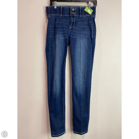 Jeans Straight By Apt 9 In Blue Denim, Size: 6