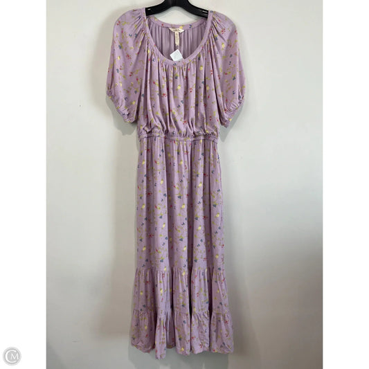 Dress Casual Maxi By Matilda Jane In Purple, Size: M