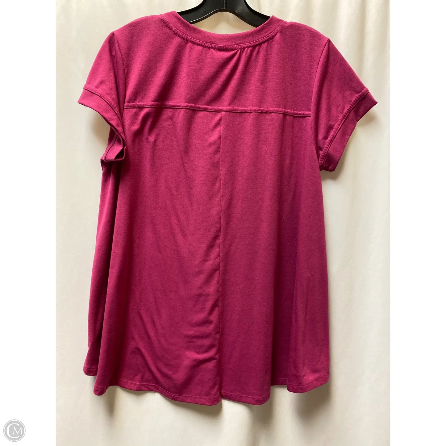 Top Short Sleeve By Lularoe In Purple, Size: M