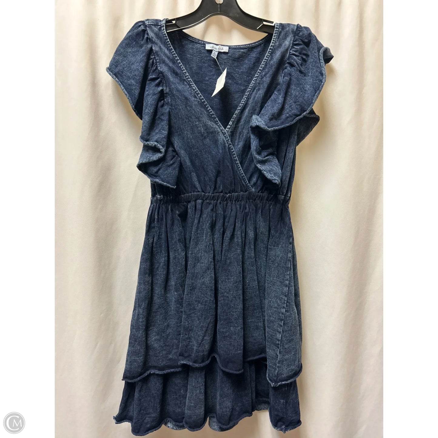 Dress Casual Midi By White Birch In Blue, Size: S