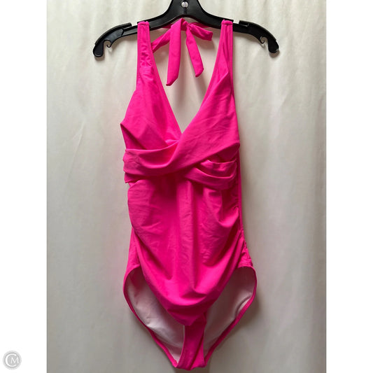 Swimsuit By Clothes Mentor In Pink, Size: L