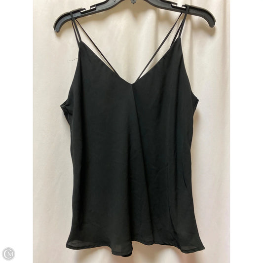 Tank Top By Ambiance Apparel In Black, Size: L
