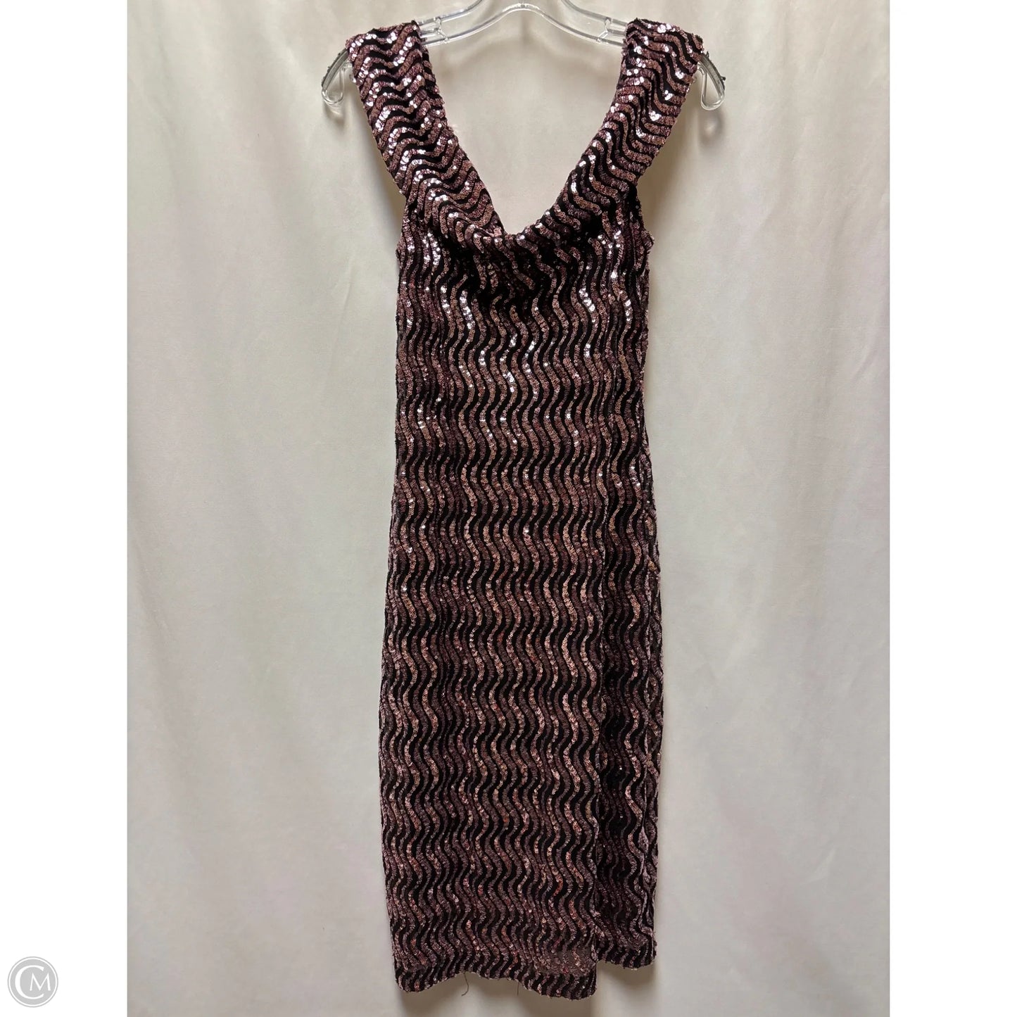 Dress Casual Midi By Clothes Mentor In Pink, Size: L