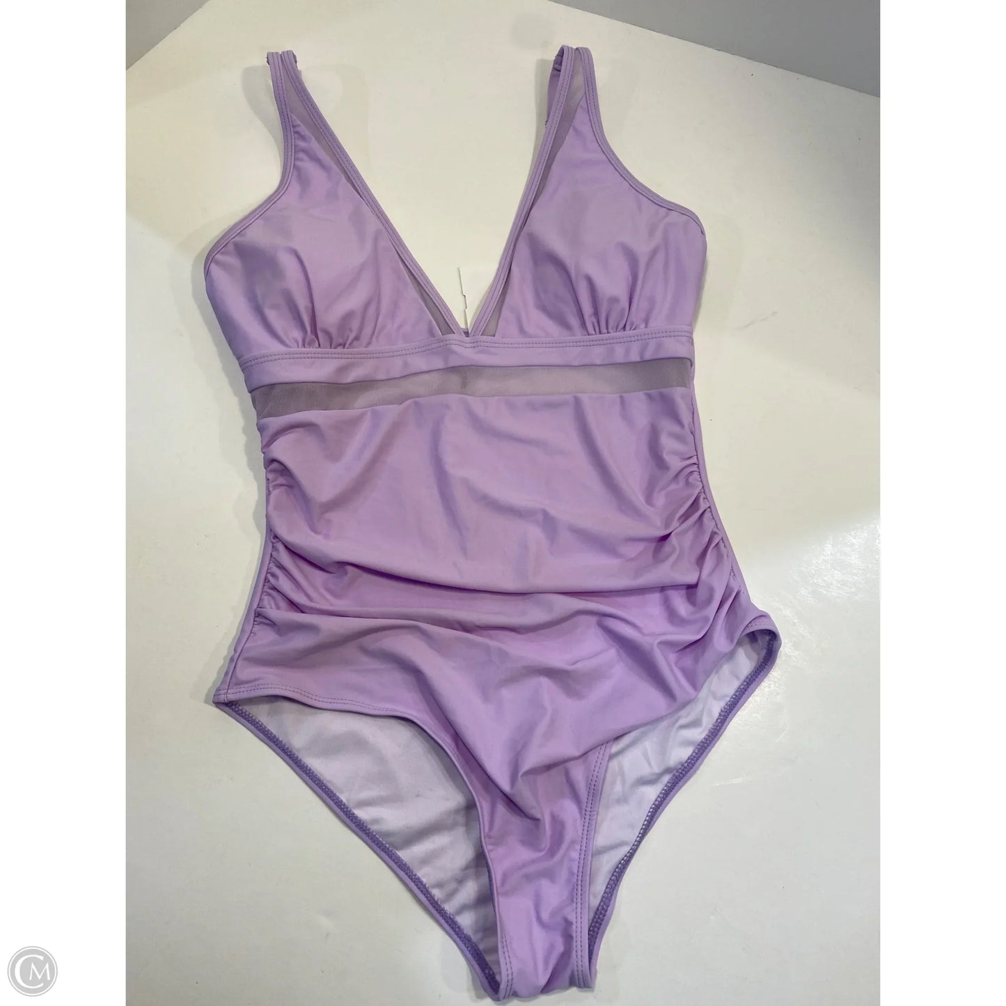 Swimsuit By Clothes Mentor In Purple, Size: L