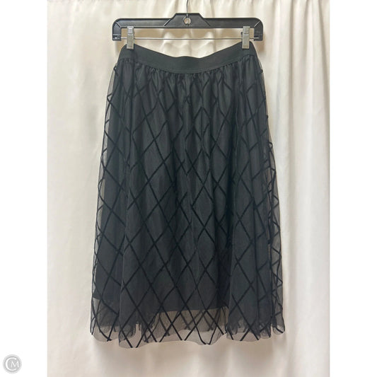 Skirt Midi By Cato In Black, Size: L