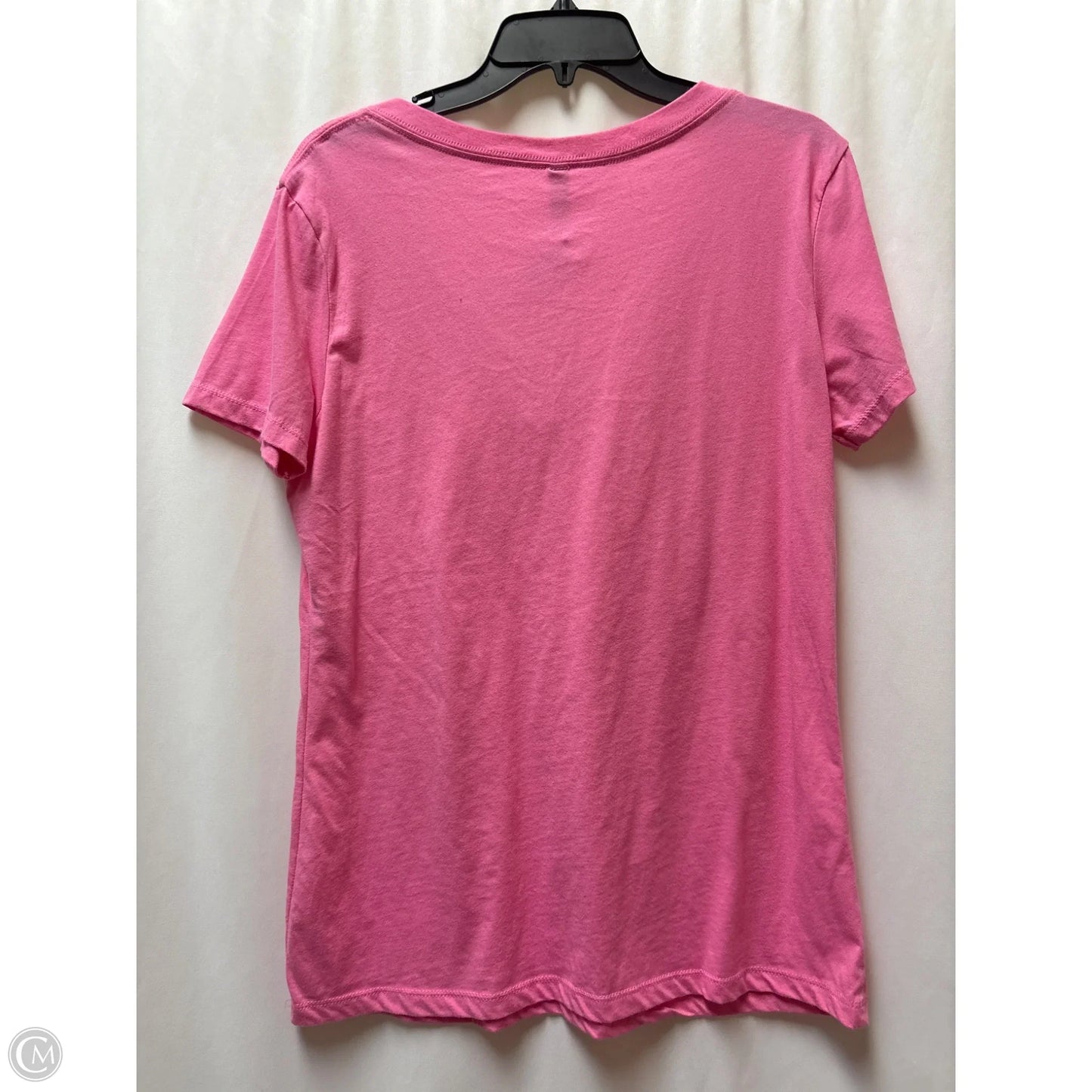Top Short Sleeve By Next Level In Pink, Size: Xxl