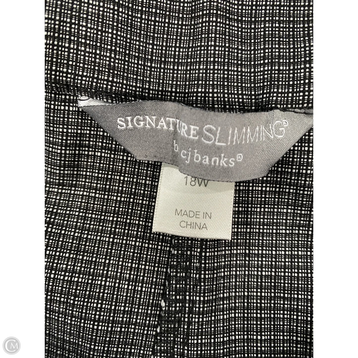 Pants Dress By Cj Banks In Black, Size: 18