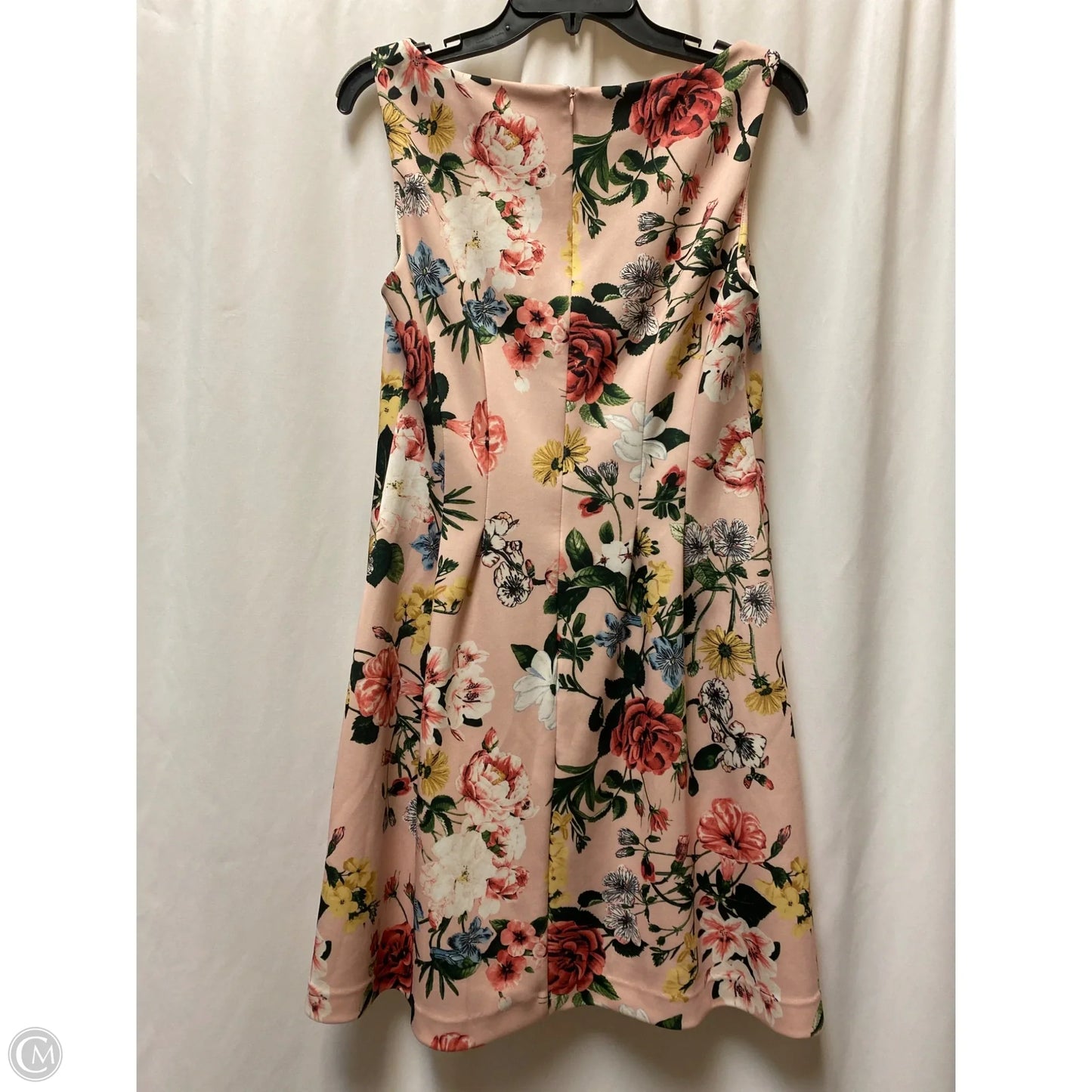 Dress Casual Midi By Vince Camuto In Pink, Size: L