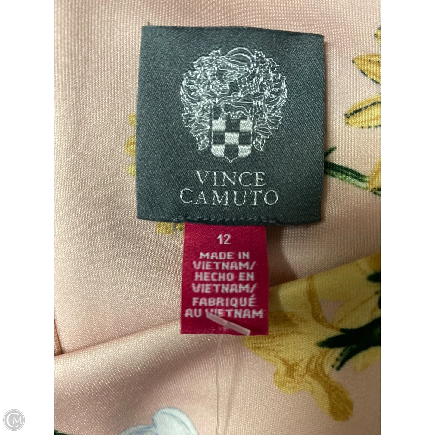 Dress Casual Midi By Vince Camuto In Pink, Size: L