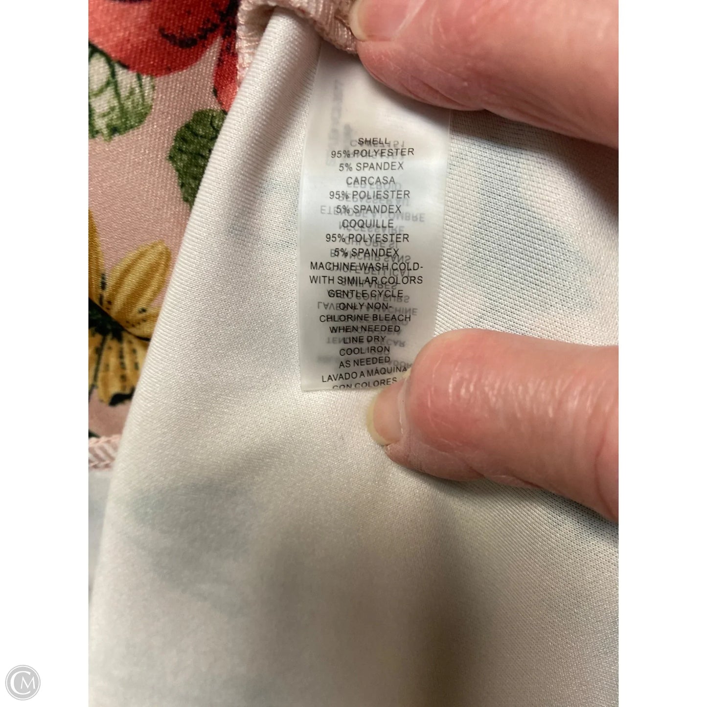 Dress Casual Midi By Vince Camuto In Pink, Size: L