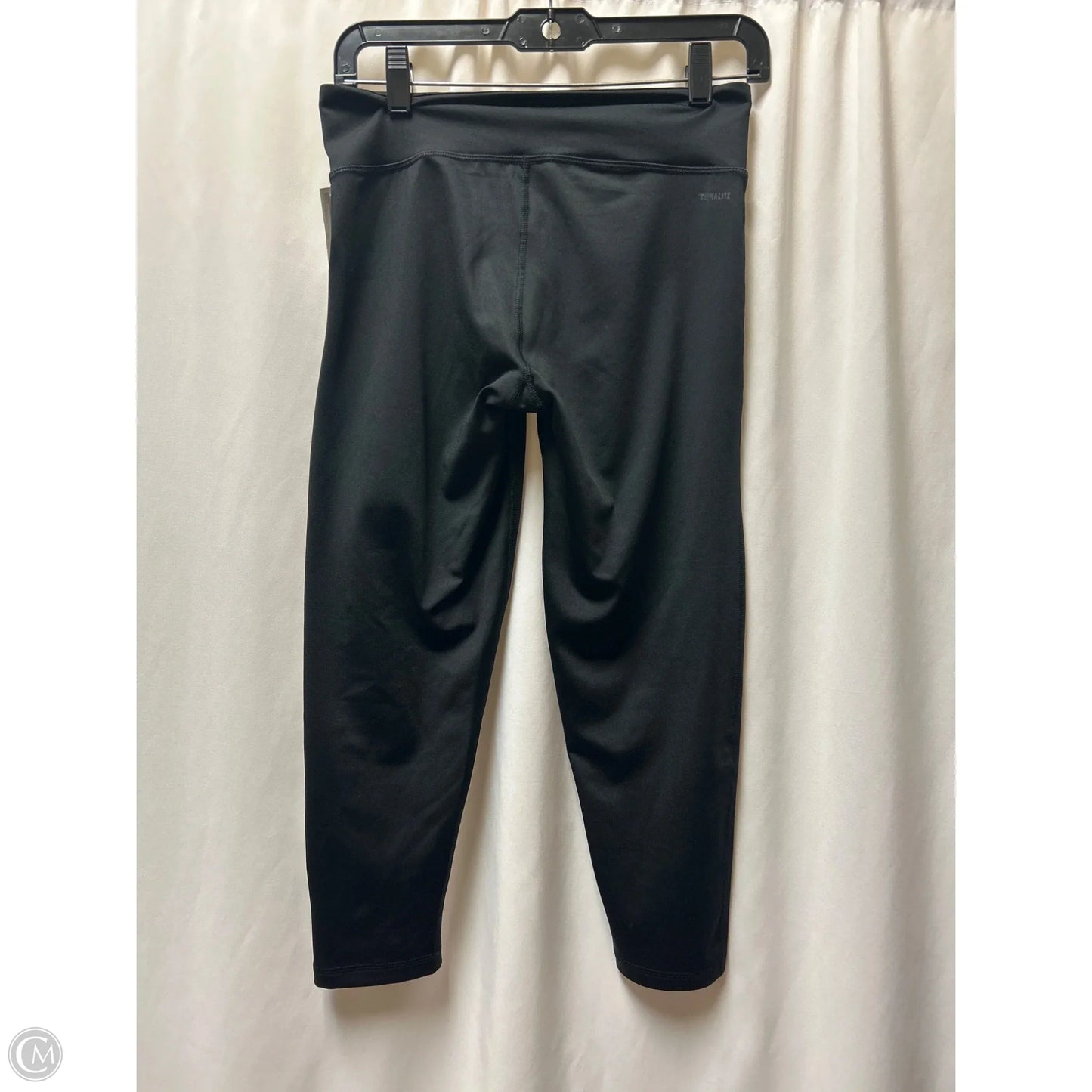 Athletic Capris By Adidas In Black, Size: M