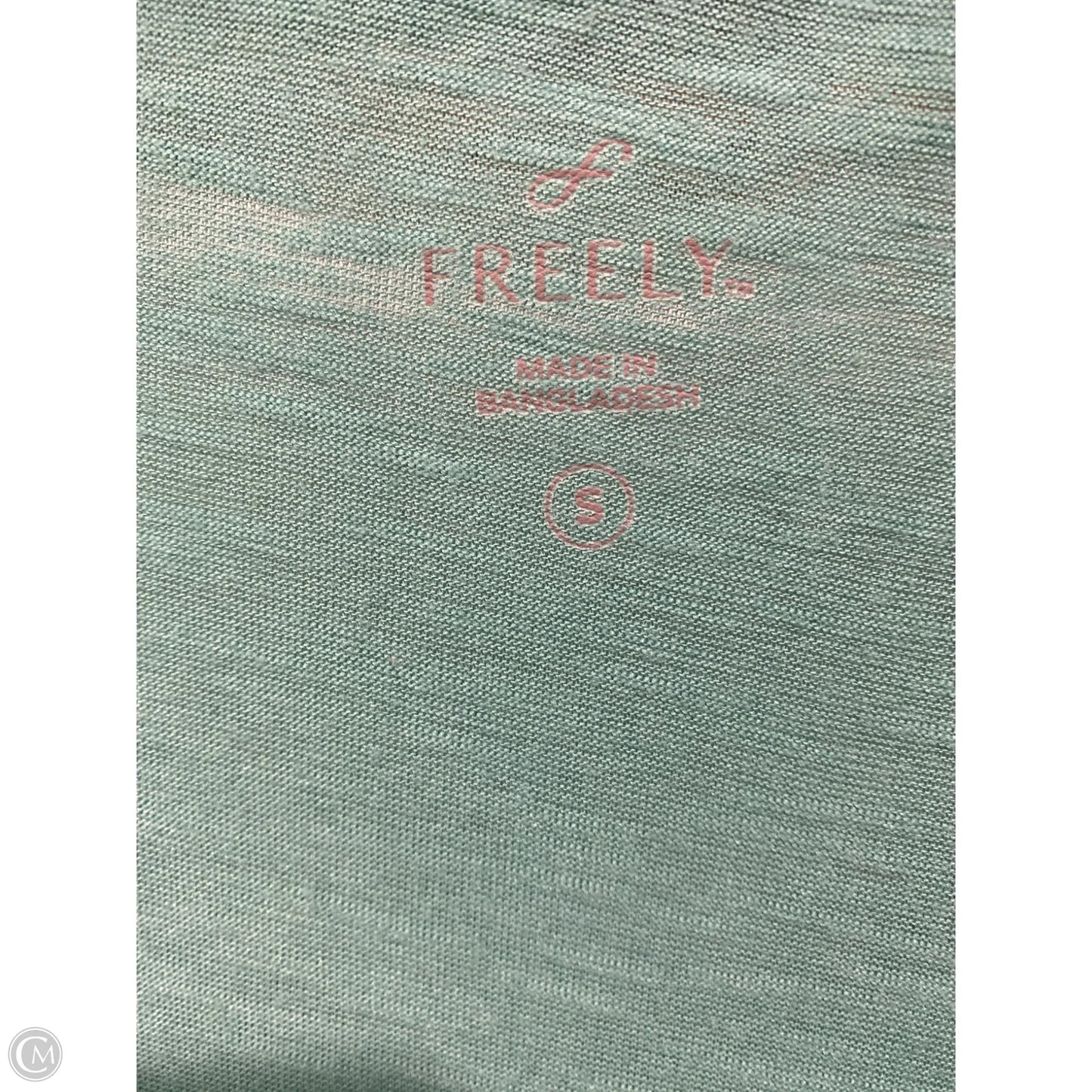 Athletic Top Short Sleeve By Clothes Mentor In Green, Size: S