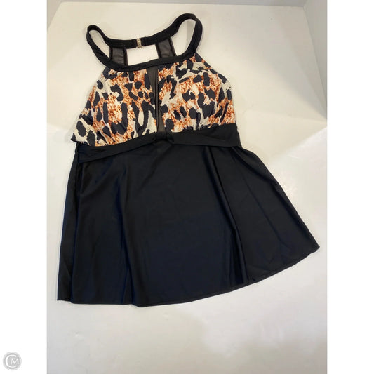 Swimsuit Top By Chicsoul In Animal Print, Size: Xl