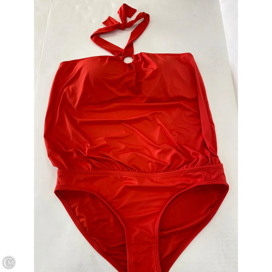 Swimsuit By Michael By Michael Kors In Red, Size: L