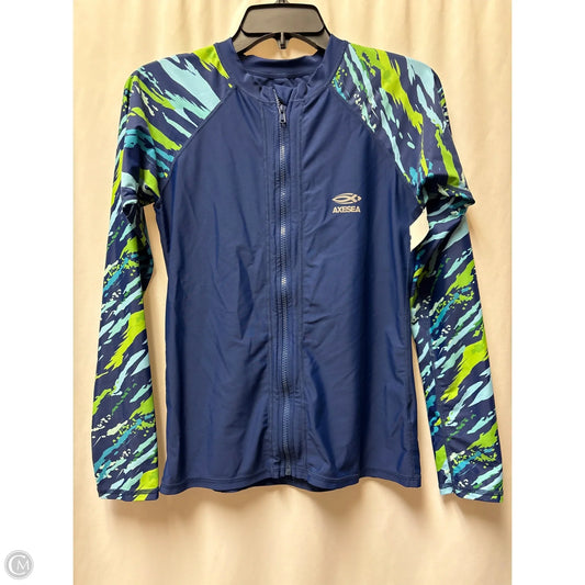 Swimsuit Top By Clothes Mentor In Navy, Size: M