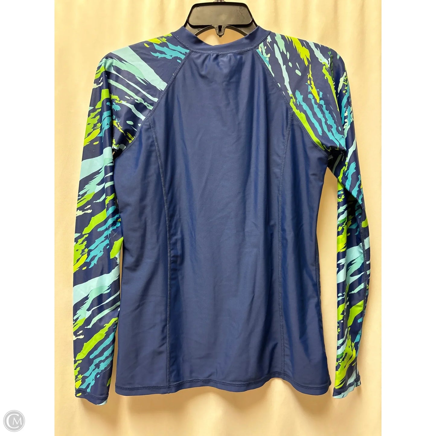 Swimsuit Top By Clothes Mentor In Navy, Size: M