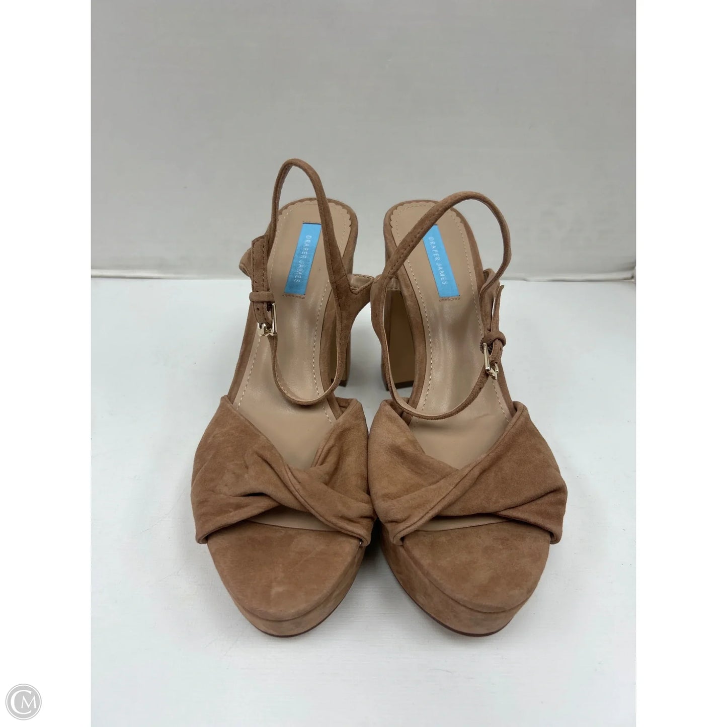 Shoes Heels Block By Draper James In Beige, Size: 10