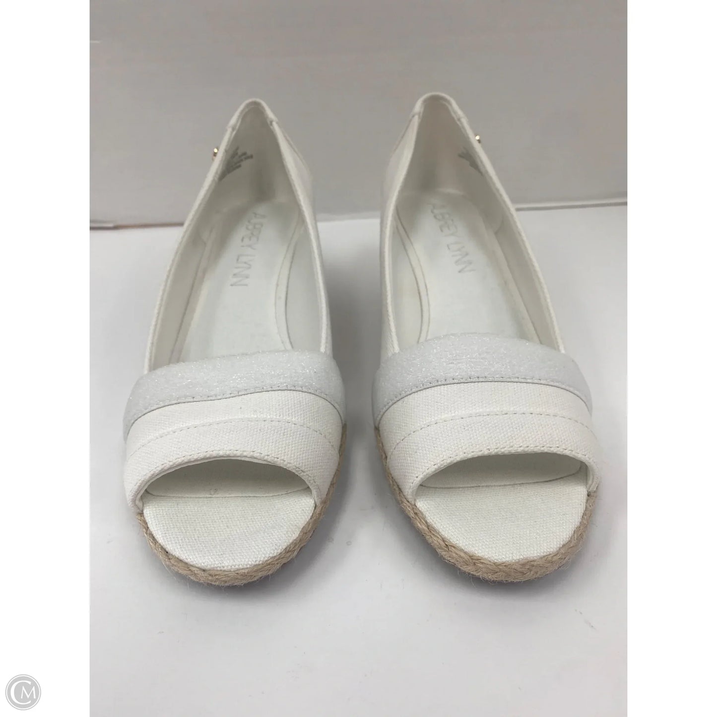Shoes Heels Block By Clothes Mentor In White, Size: 8