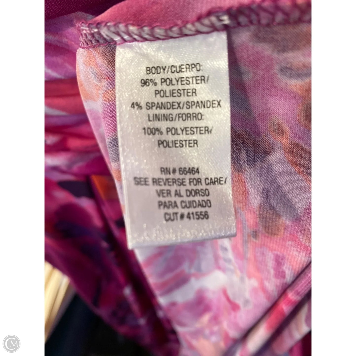 Dress Casual Midi By Studio 1 In Pink, Size: M