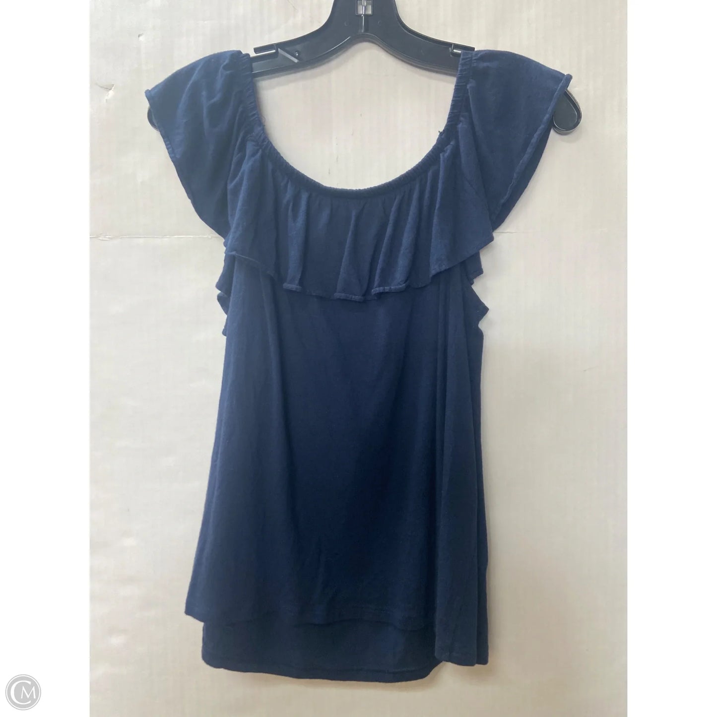 Top Sleeveless Designer By Lilly Pulitzer In Navy, Size: S
