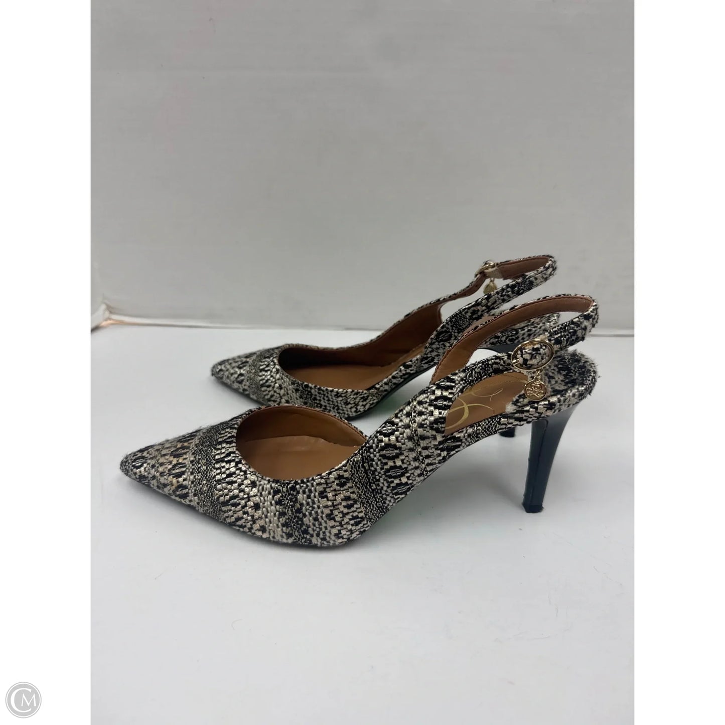 Shoes Heels Stiletto By J Renee In Gold, Size: 8
