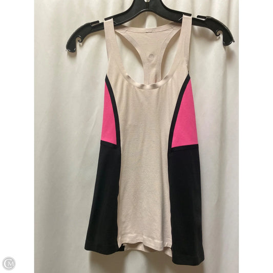 Athletic Tank Top By Lululemon In Pink, Size: S