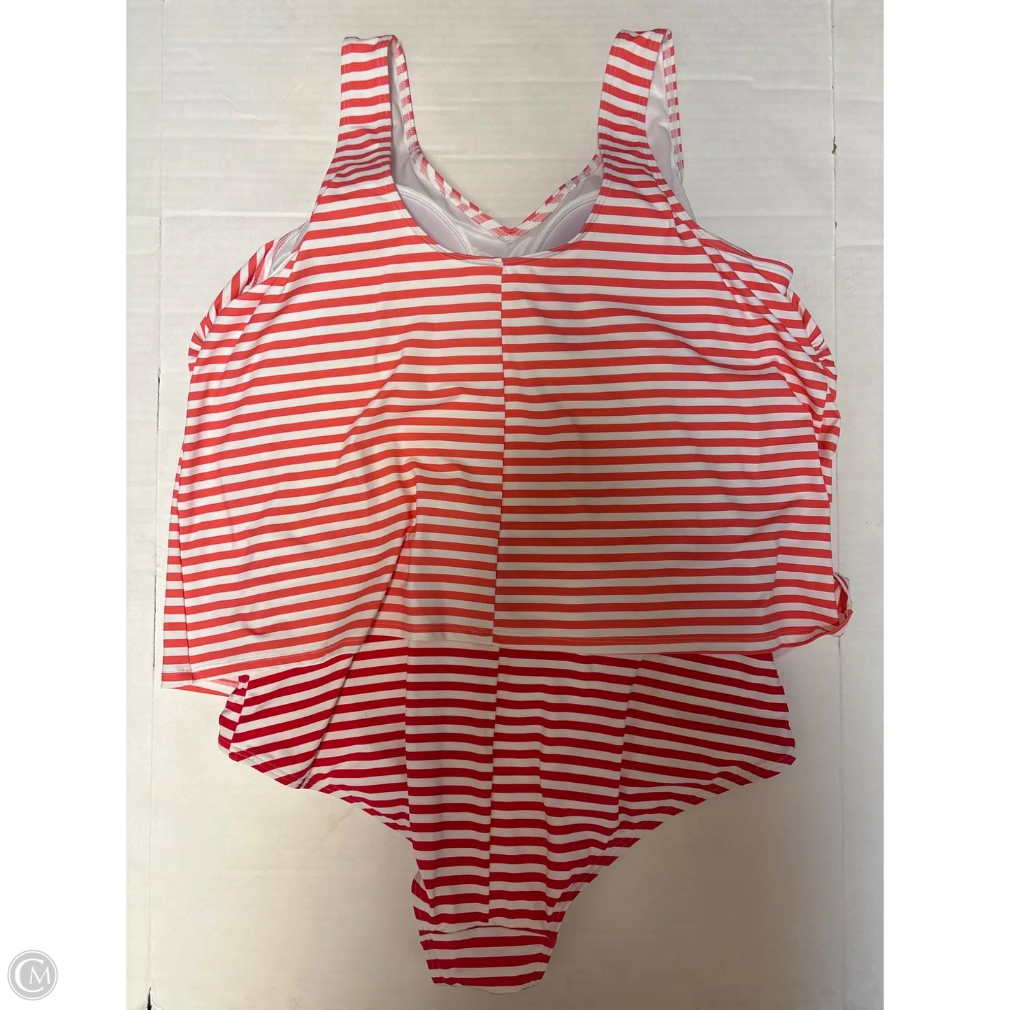 Swimsuit By Clothes Mentor In Red, Size: 2x