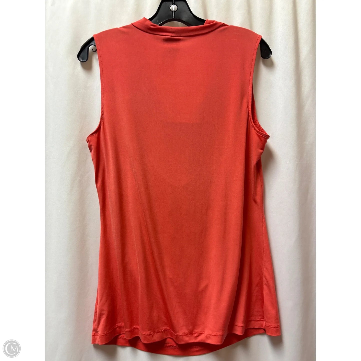 Top Sleeveless By Worthington In Pink, Size: L