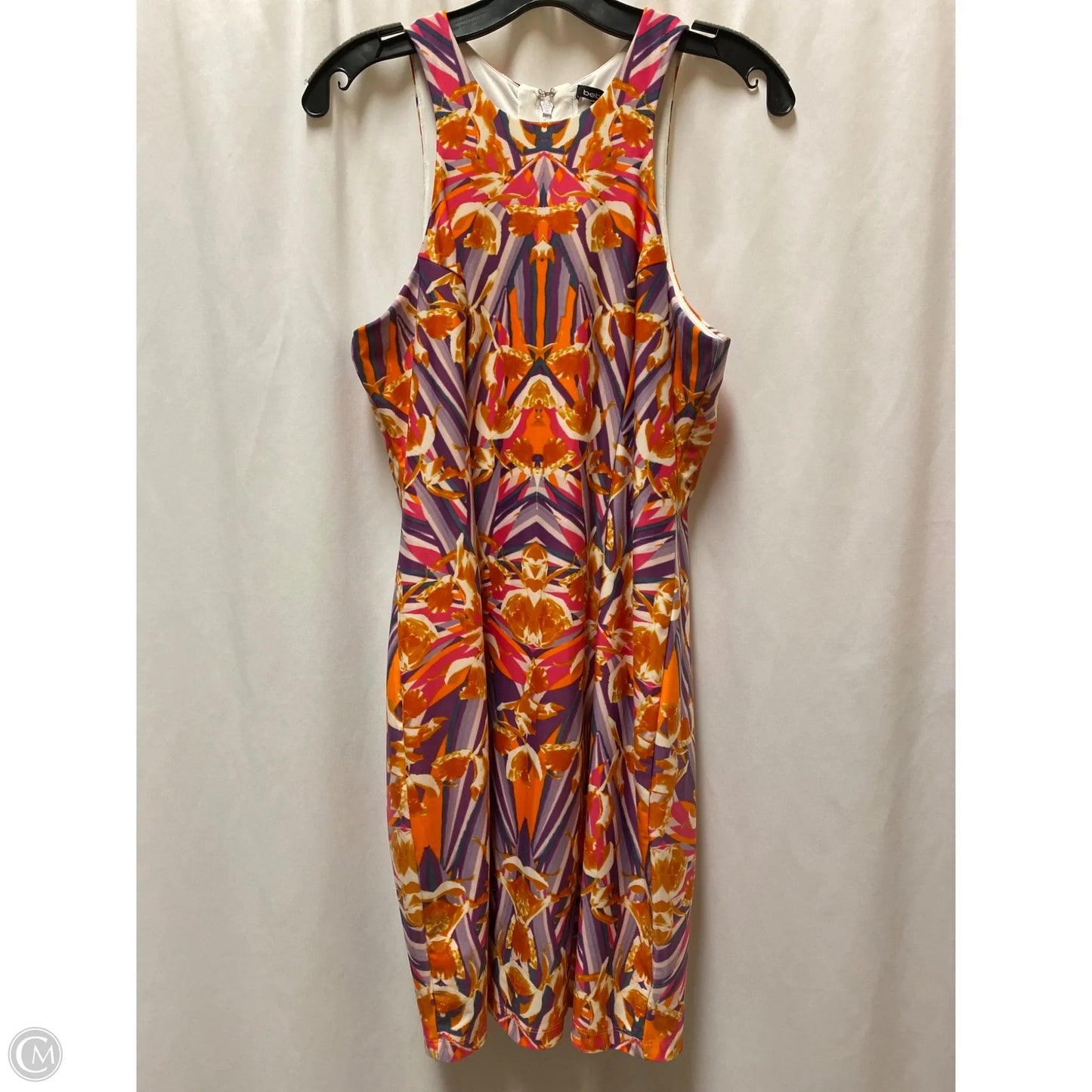 Dress Casual Midi By Bebe In Orange, Size: L