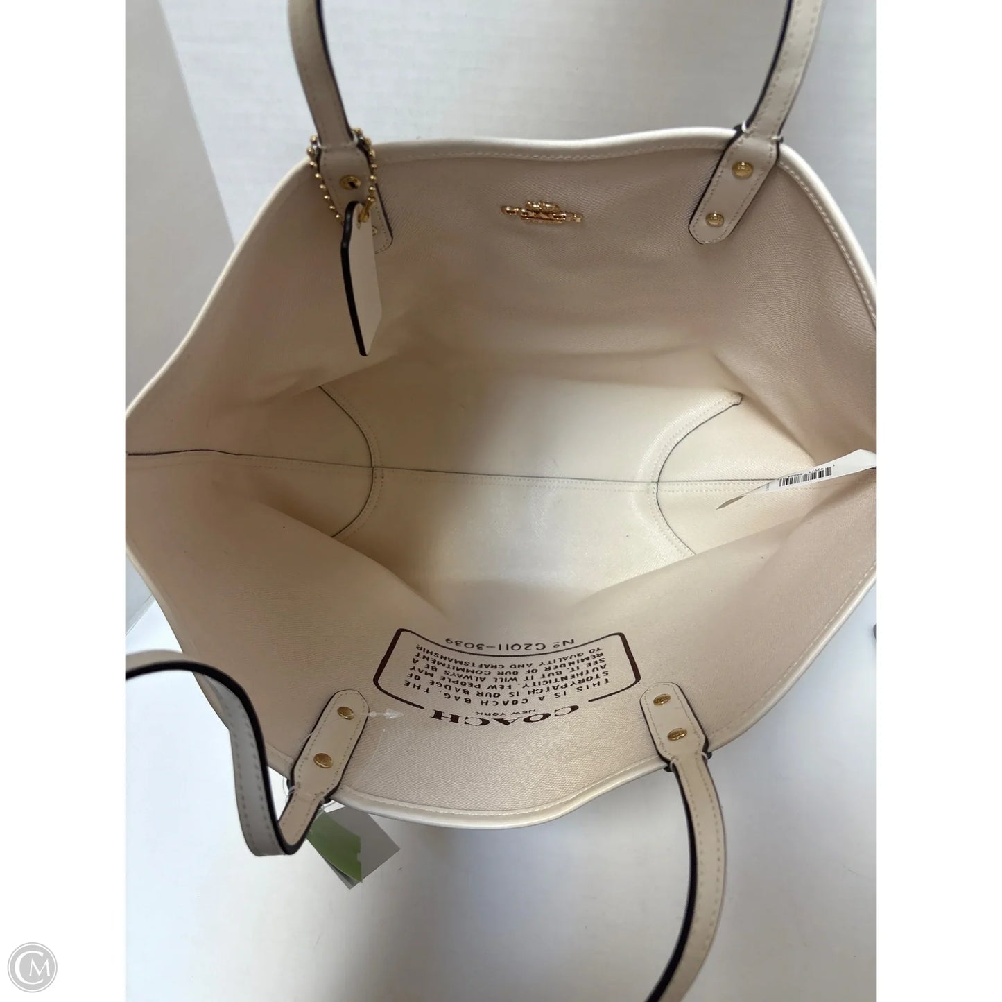 Handbag Designer By Coach, Size: Large