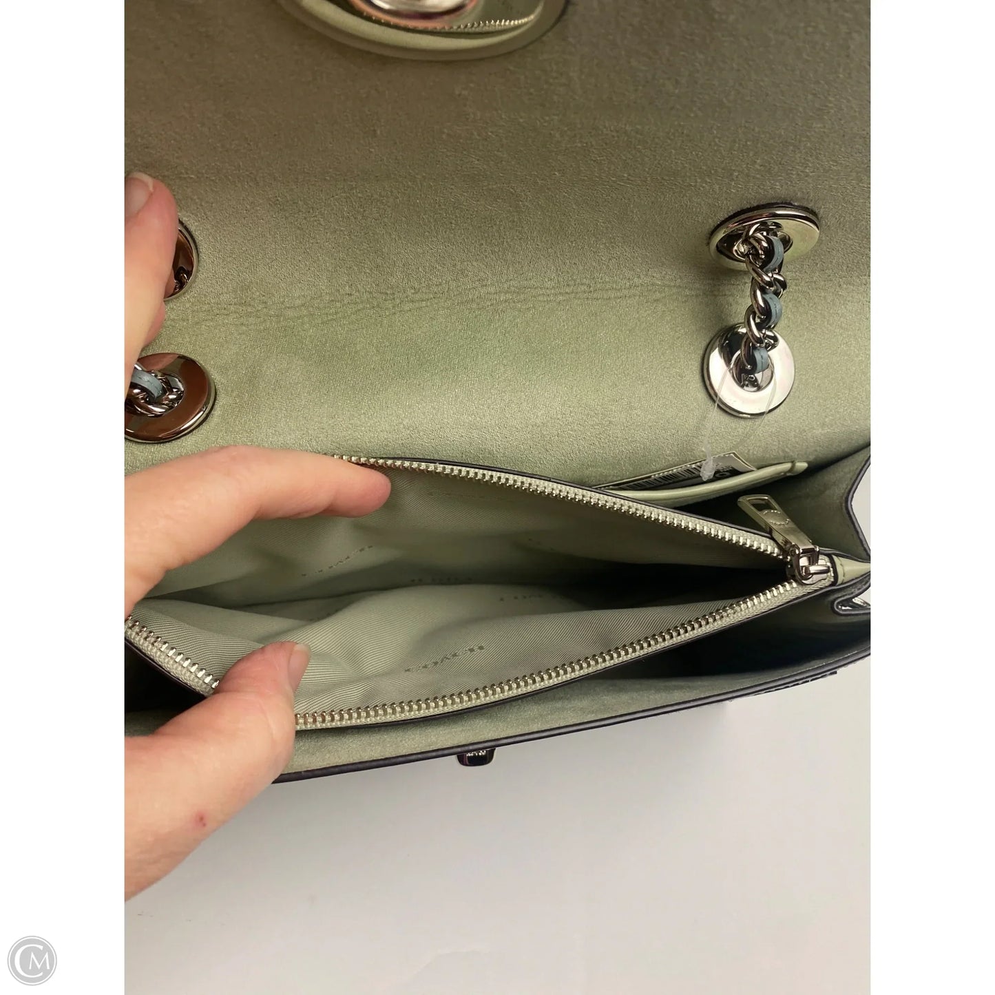 Handbag Designer By Coach, Size: Medium