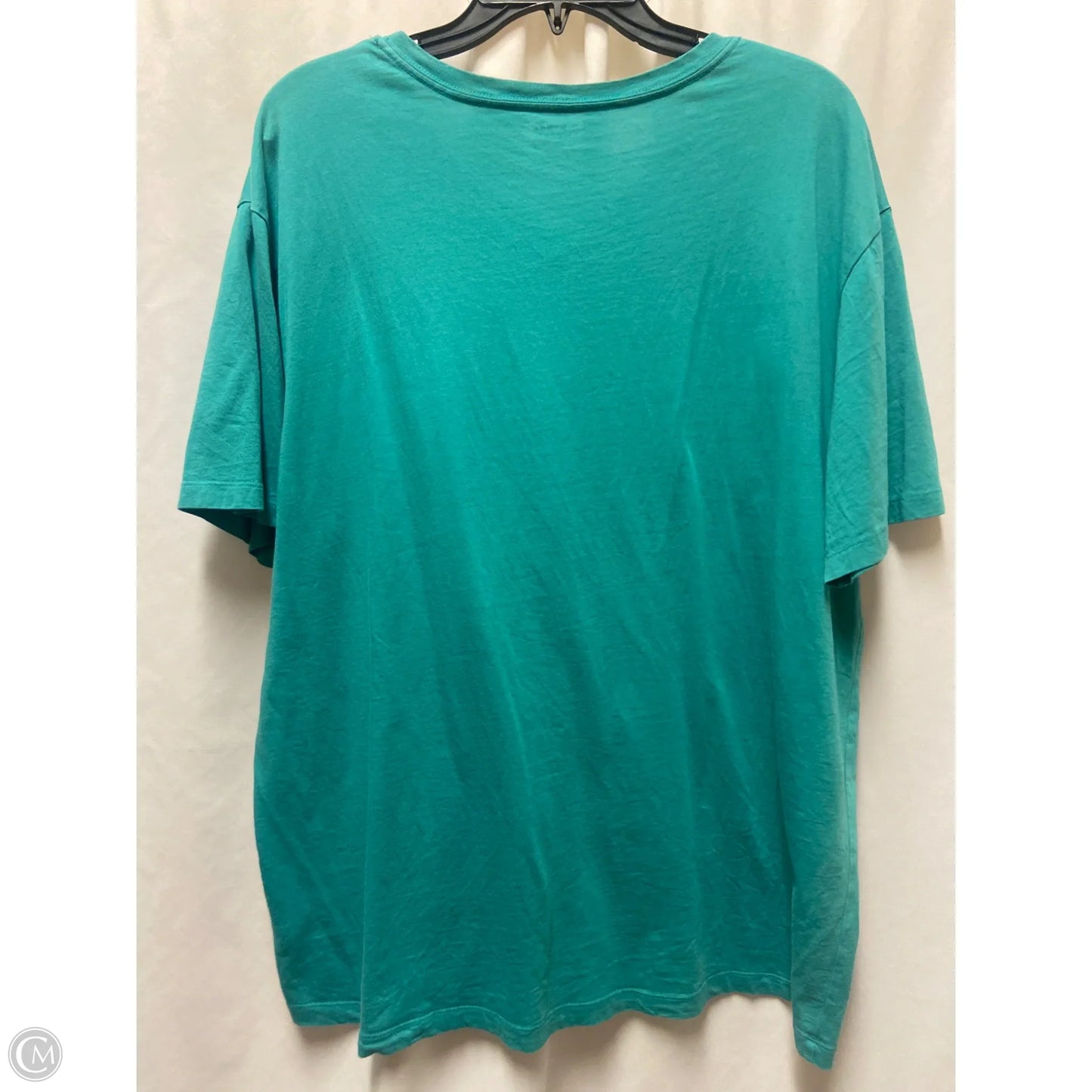 Top Short Sleeve By Clothes Mentor In Green, Size: L