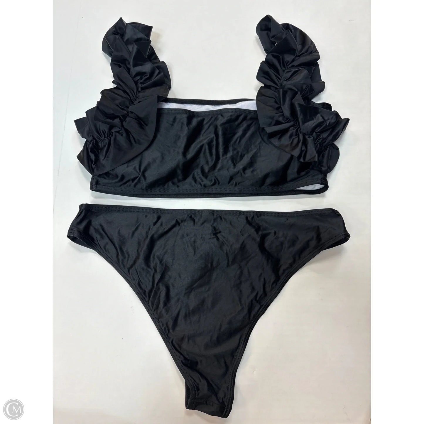 Swimsuit 2pc By Clothes Mentor In Black, Size: Xl