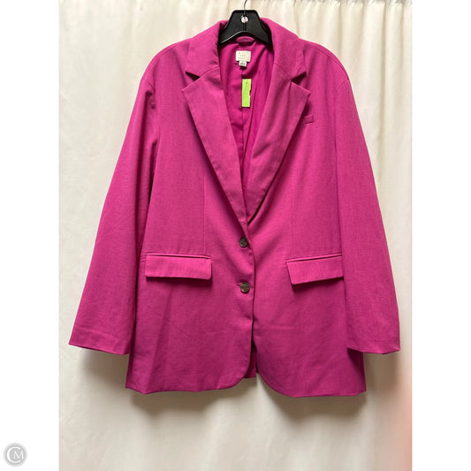 Blazer By A New Day In Pink, Size: S