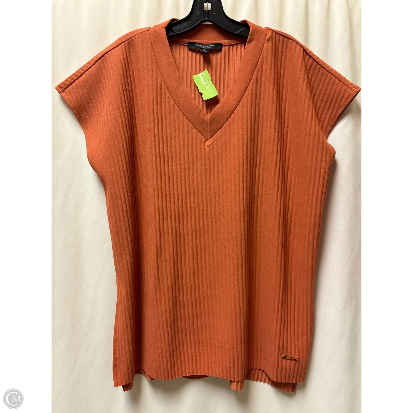 Top Short Sleeve By Marc New York In Coral, Size: S