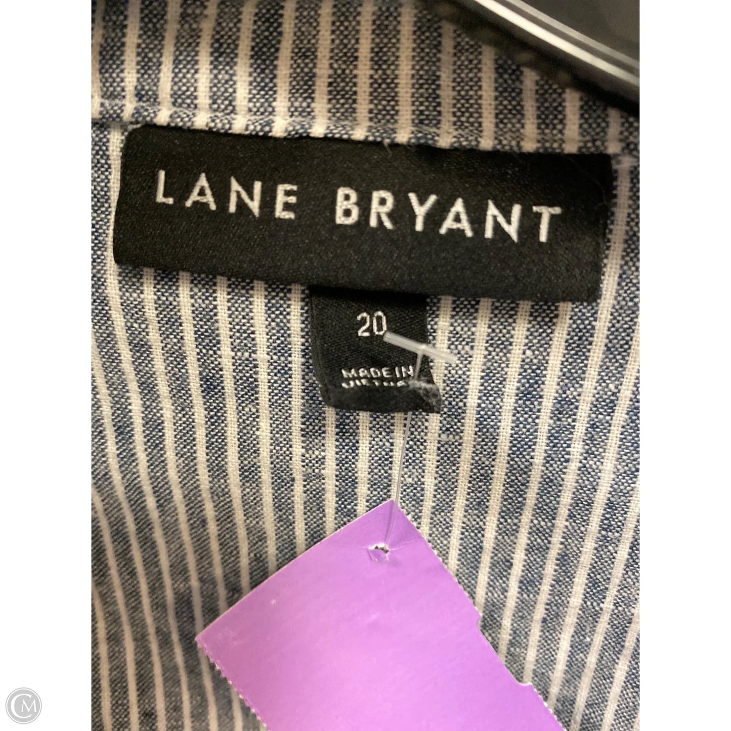 Jacket Other By Lane Bryant In Blue, Size: 2x