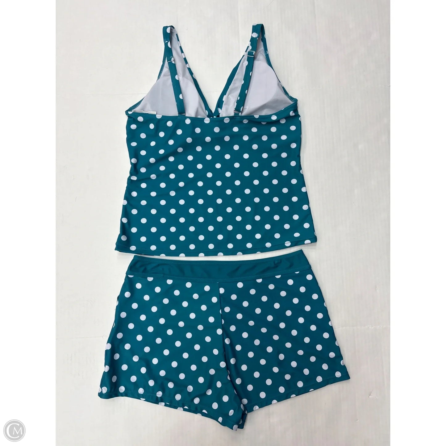 Swimsuit 2pc By Clothes Mentor In Teal, Size: Xl