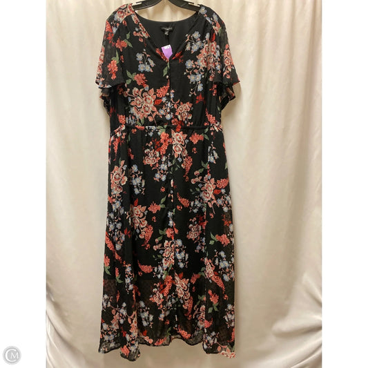 Dress Casual Maxi By Lane Bryant In Black, Size: 3x