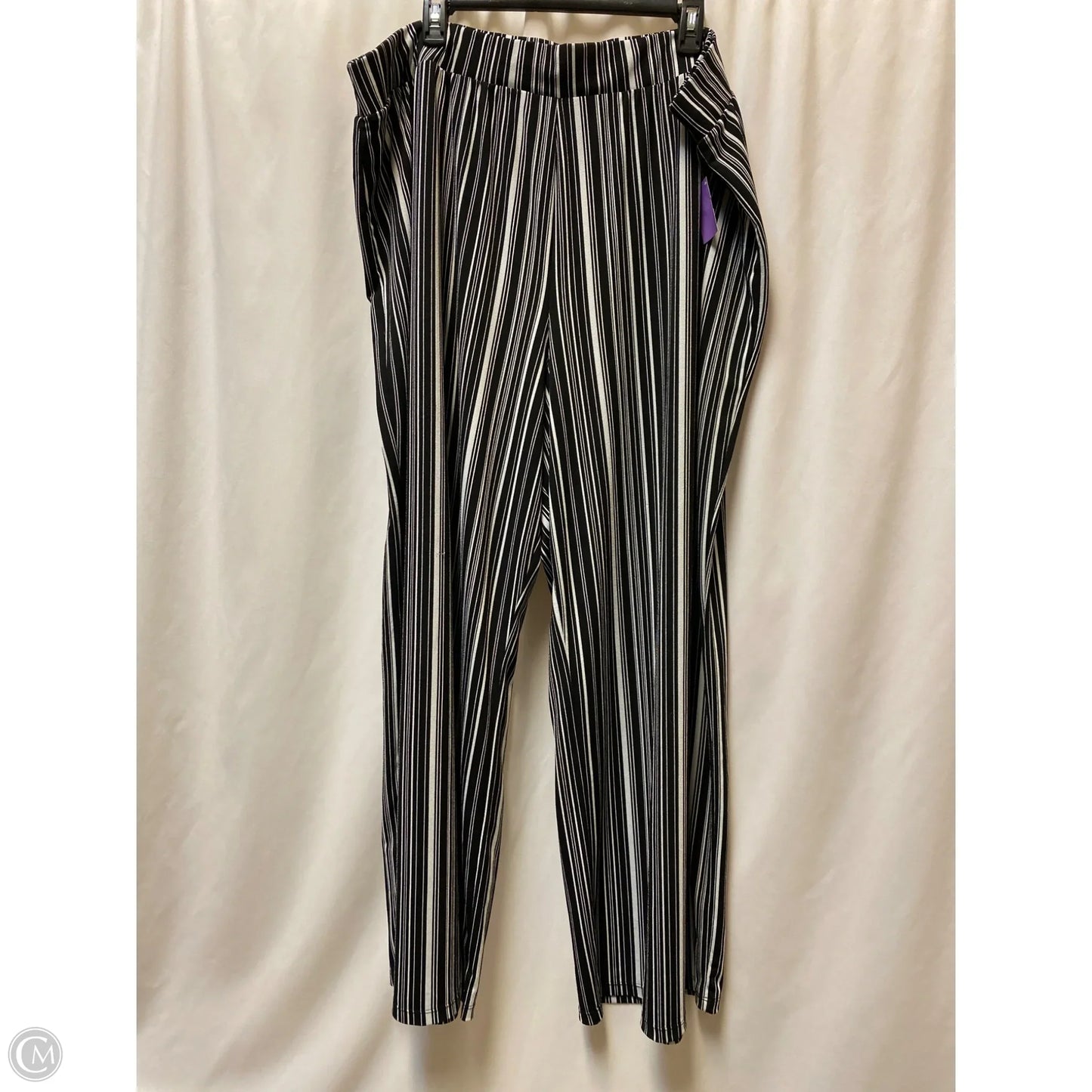 Pants Dress By Cato In Black, Size: 4x