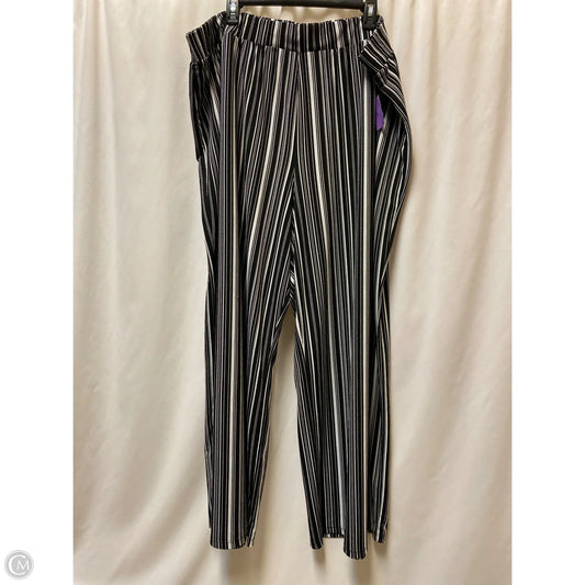 Pants Dress By Cato In Black, Size: 4x