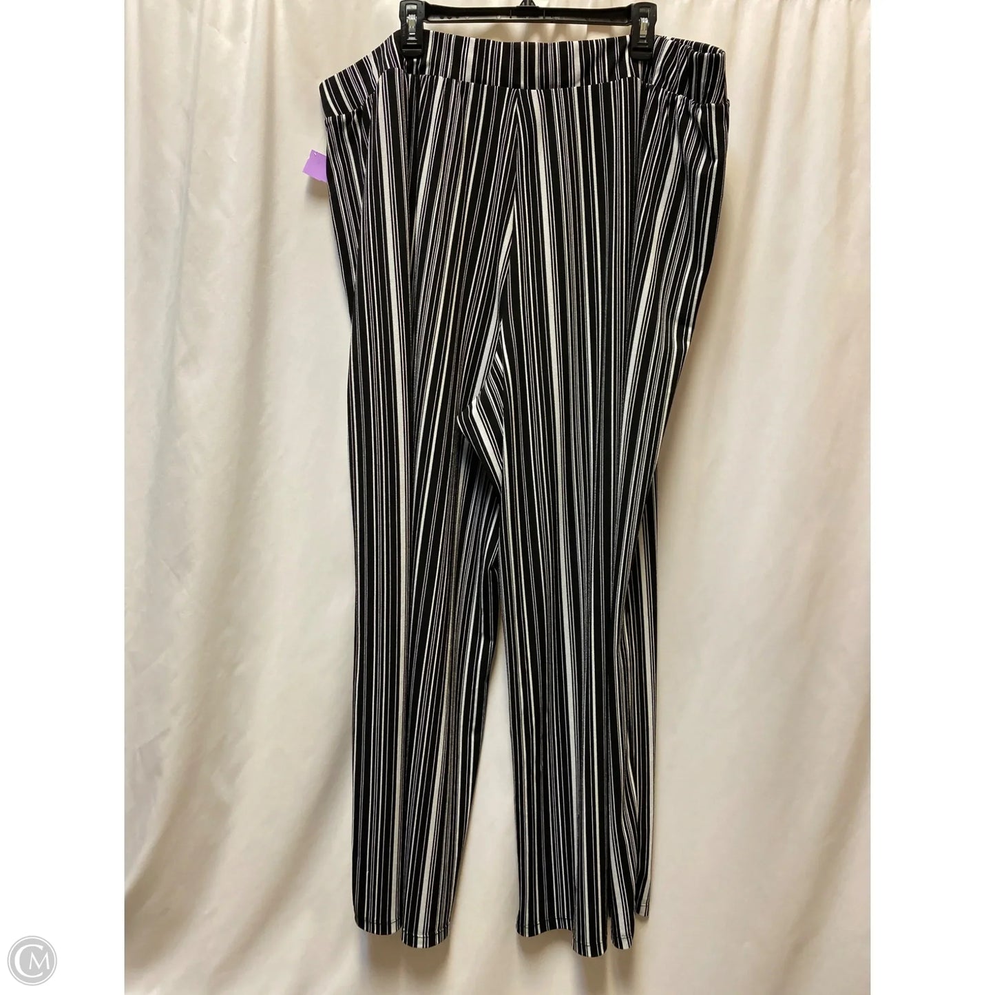 Pants Dress By Cato In Black, Size: 4x