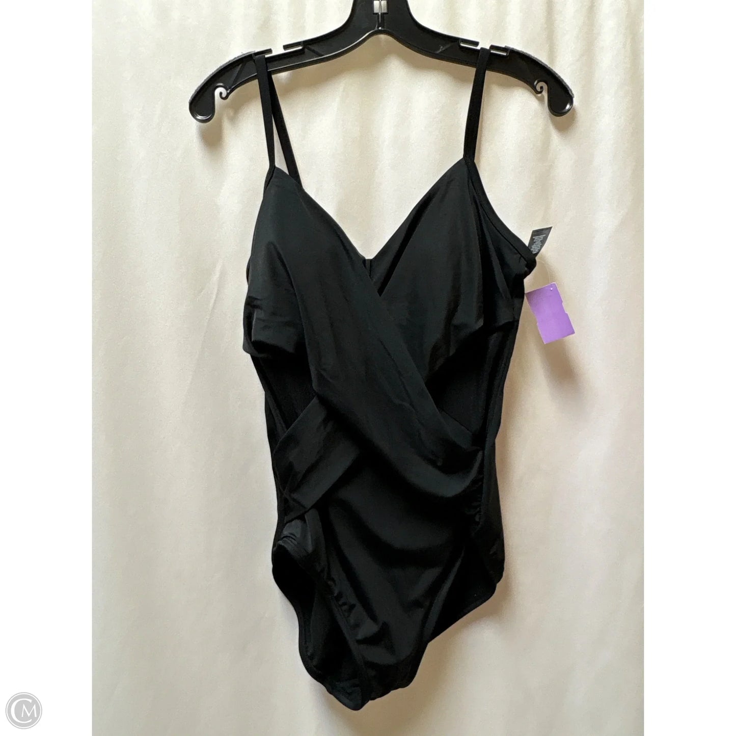 Swimsuit By Miracle In Black, Size: M