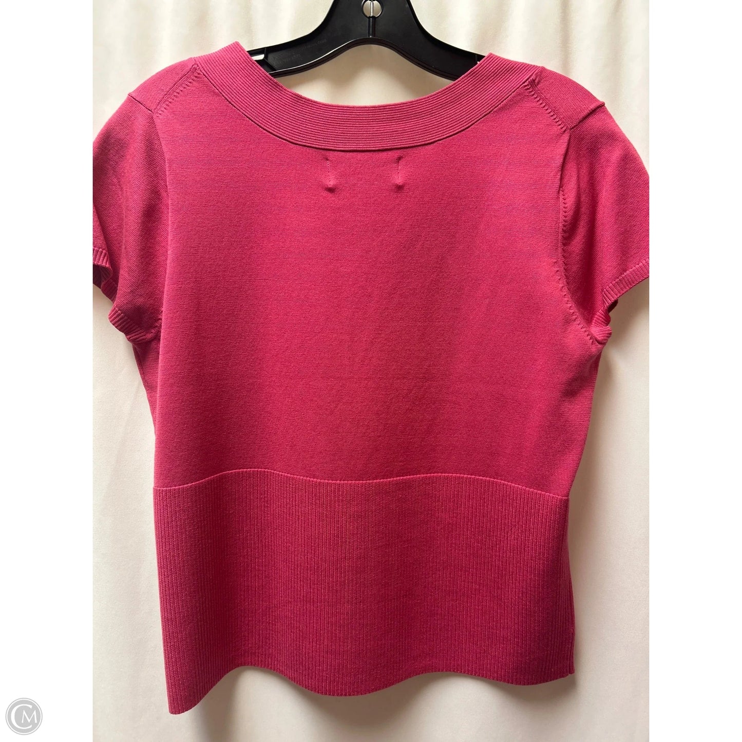 Top Short Sleeve By Clothes Mentor In Pink, Size: Lp